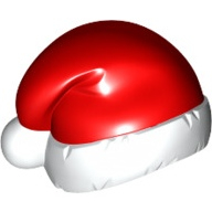 Lego čepice Santy, bílá (6006765, 6055830)